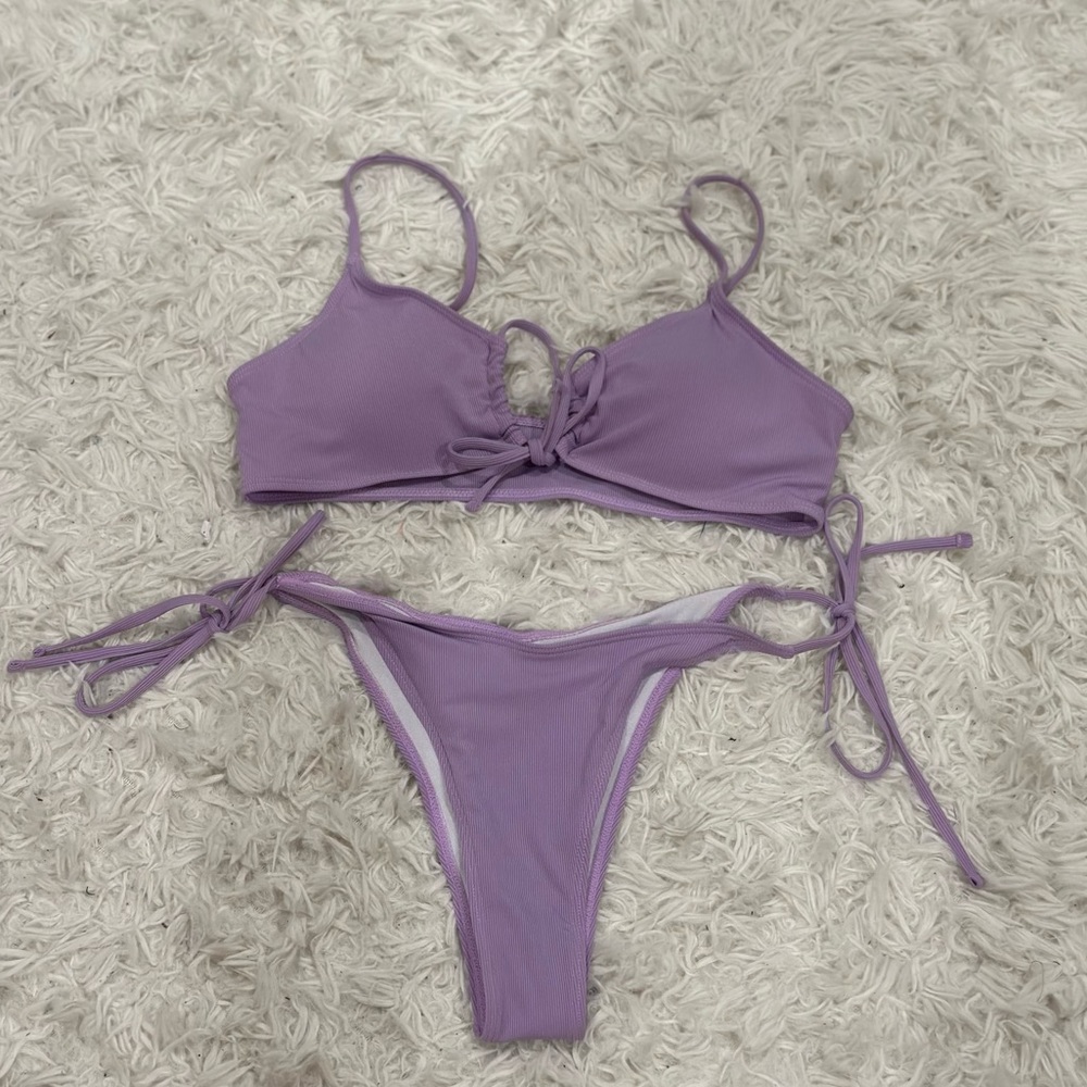 Purple bikini